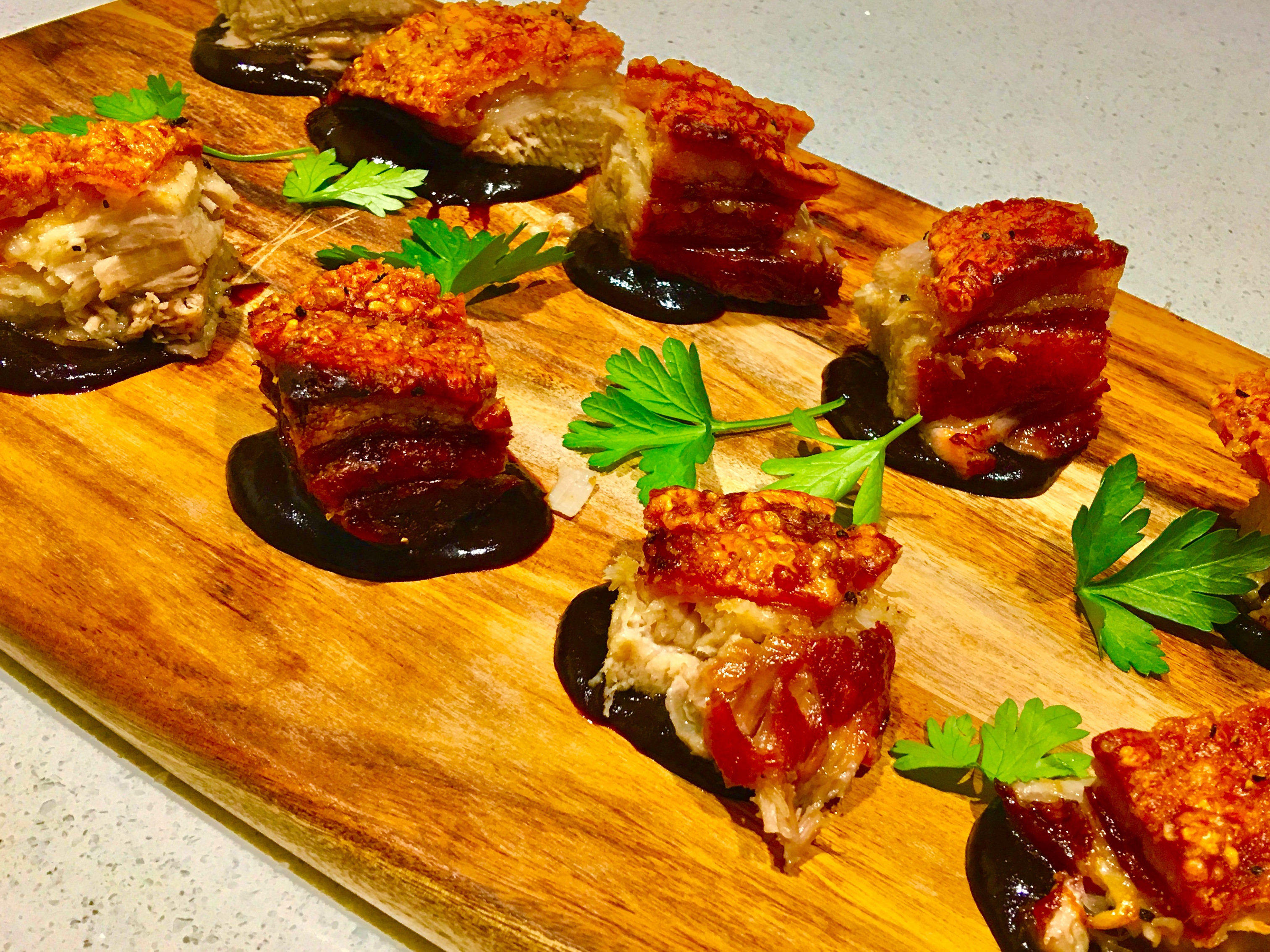 Our Gourmet Pork Belly Platter